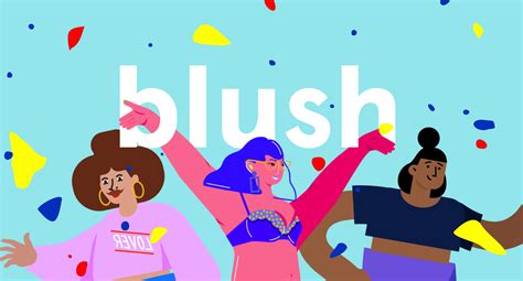 blush illustrations.